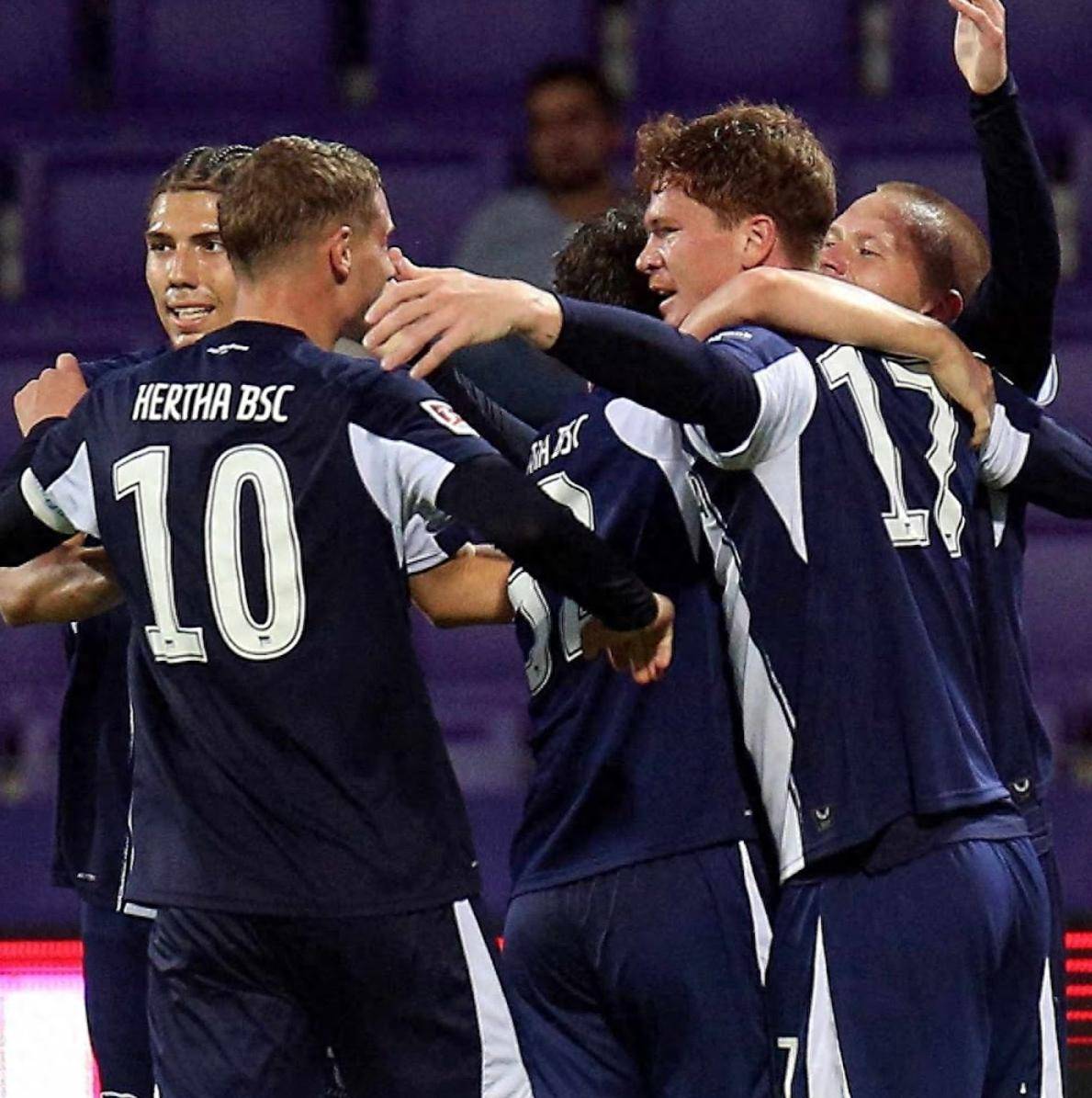 柏林赫塔队取得一场惊人的比赛胜利 柏林赫塔队取得一场惊人的比赛胜利