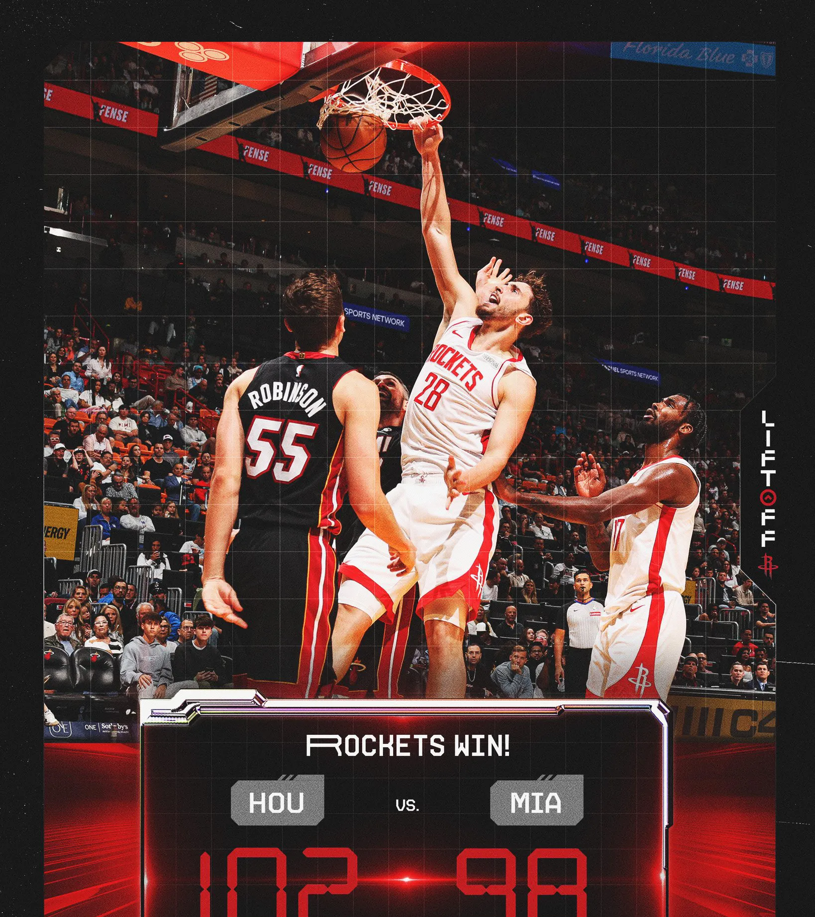 热火大胜活塞，东部前四位置稳固